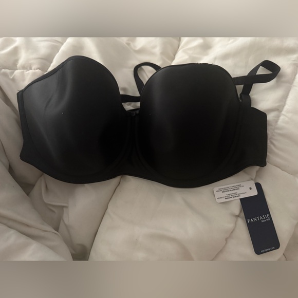FANTASIE Smoothing Strapless Bra 4530 • 32DDD • Black • NWT Comes w/straps - Picture 5 of 6